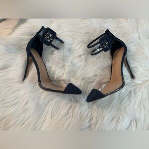 Elegant Denim Stiletto Heels